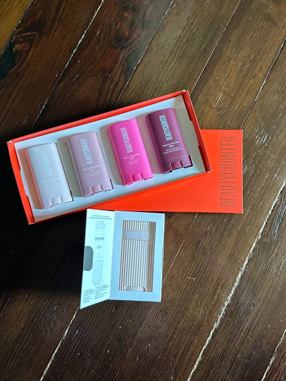 Beautycounter Clean Deo Bundle – 5 Deodorants – NEW & UNOPENED